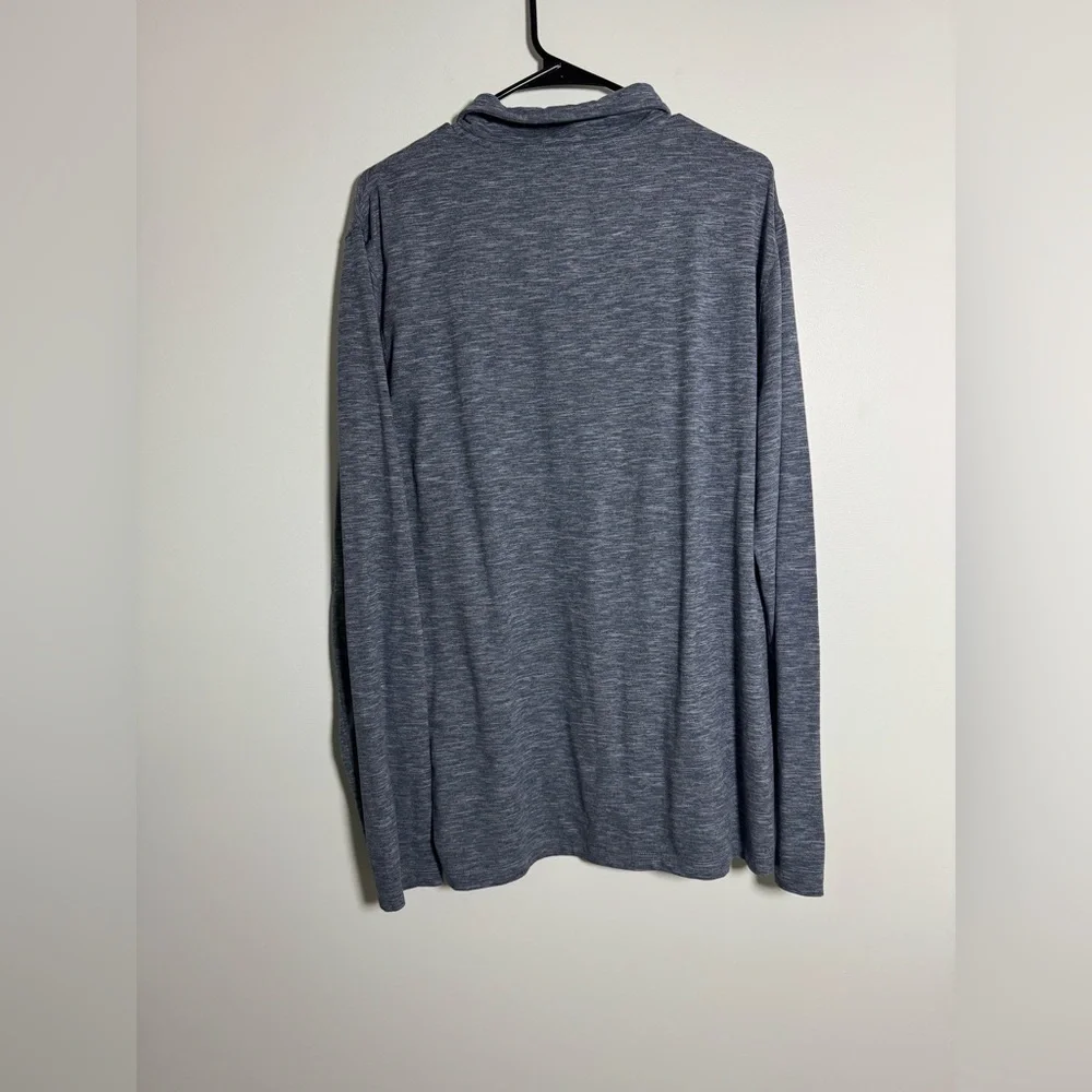 J.Crew Performance 1/4 Zip Pullover XL Gray Athletic Shirt